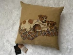 Fs Home Collections Highland Jack Terriers 12" Luxury Pillow. Fixed Price $39.99.