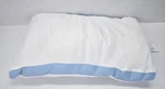 Levinsohn Standard Size Pillow Blue Middle 18" X 26" White Bedding Single. Fixed Price $15.99.