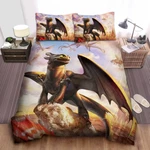 How To Train Your Dragons Full Bedding Duvet Cover Set (4PCS). Fixed Price $59.99.