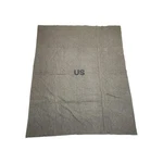 Vintage Us Army Military Wool Blend Bed Blanket Vietnam Era Olive Green 67 X 82. Fixed Price $59.46.