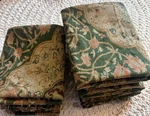 Ralph Lauren Home Rutherford Park Tapestry Rug Fabric 12 Pillow Squares. Fixed Price $175.00.