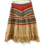 Wd-ny Linen Blend Indian Sequin Vintage 90S Skirt. Fixed Price $15.01.