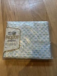 Vtg Nos Package Pequot Double Bed Fitted Sheet Blue Green Floral Usa Muslin. Fixed Price $14.99.