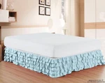 Elegant Comfort Multi-ruffle Bed Skirt 15 Inch Drop Classy. Fixed Price $24.99.