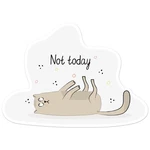 Not Today Lazy Cat - Vinyl Decal Sticker Car Window Laptop EBN7738. Fixed Price $16.50.