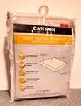 Cannon - Soft Top Waterproof Mattress Protector Twin 39" X 75". Fixed Price $12.99.