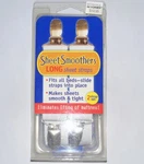 Sheet Smoothers Long Bed Clips White Plastic Metal Elastic 2 Pack. Fixed Price $10.45.