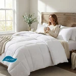 True North By Sleep Philosophy 3M Scotchgard Cotton Twill Down Blend Comforter. Fixed Price $86.00.
