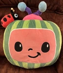 Large Cocomelon Cuddle Pillow Plush 18 Ladybug Antenna Moonbug Entertainment. Fixed Price $25.00.