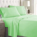 Home Bedding Collection 1000 Tc Egyptian Cotton Sage Solid Select Item. Fixed Price $32.48.