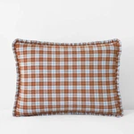 Classic Plaids Yarn-dyed Cotton Sham-heather Taylor Home 6525. Fixed Price $31.99.