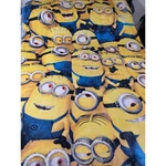 Despicable Me Minions Oversized Throw Blanket Yellow Blue Plush Fleece 59X78. Fixed Price $24.00.