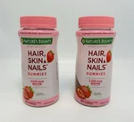 Pack Nature's Bounty Hair Skin & Nails Gummies 80 Ct - Strawberry 10/26. Fixed Price $13.49.