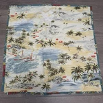 Vintage Pottery Barn Beach Sailboat Palm Tree Nautical Euro Sham Cover X20. Fixed Price $22.49.