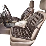 Leather Elastic Strap Car Seat Cushion, Black. Fixed Price $34.99.