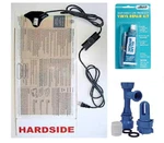 Calesco Hardside Waterbed Heater Kit With Patch And Fill Drain Adapters. Fixed Price $143.71.