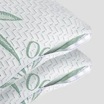 Ultra-soft Bamboo Pillow Protectors, Waterproof & Durable Pack 2. Fixed Price $18.99.