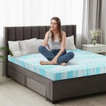 Premium Gel Memory Foam Mattress Topper Us Certified Comfort Bed Pad Cooling. Fixed Price $42.60.