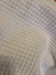 Restoration Hardware Full White Quilted Box Spring Cover. Fixed Price $36.99.