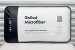 New Malouf Gelled Microfiber Hypoallergenic Pillow Queen Size. Fixed Price $44.95.
