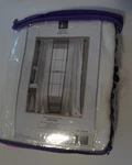 Lush Decor Pom 54 X 84 Rod Pocket Window Curtain Panel Light Filtering Black. Fixed Price $25.00.