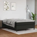Frame Upholstered Mattress Foundation Bedroom Furniture Faux Leather Vidaxl. Fixed Price $93.99.