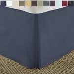 Premium Luxury By Kaycie Gray Hotel Collection Bed Skirt With 14" Drop. Fixed Price $40.99.