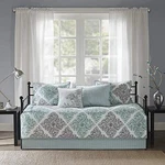Madison Park Claire Double Sided Quilted 6 Piece Day Bed Cover Set New. Fixed Price $98.00.