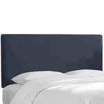 Catie Upholstered Panel Headboard Twin Size, Duck Navy Blue, Skyline Furniture. Fixed Price $159.99.