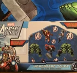 Marvel Avengers Fabric Headboard Cover 36 X 41" Super Soft Easy Set-up. Fixed Price $10.99.