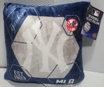 New York Yankees 16"X16" Northwest Connector Velvet Touch Pillow - Mlb. Fixed Price $24.99.
