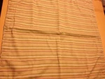 Waverly Ellery Decorative Euro Lg Throw Pillow Sham Case Cover 26" Cotton Stripe. Fixed Price $19.95.