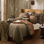 Paseo Road Highland Lodge Rustic Bedding 5 Piece King Size Comforter Set, Gre.... Fixed Price $589.32.