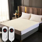 Heated Mattress Pad King Size - Electric With Dual Control, Soft Bl. Fixed Price $94.99.