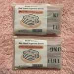 Ecohomes Bed Sheet Organizer Bands Of 2 - 8 Pcs Elastic Labels For Closet. Fixed Price $14.00.