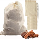 Mylifeunit Soup Bags, Cotton Mesh For Cooking, 8" X 10 Inch, White. Fixed Price $17.99.