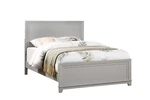 Inroom Furniture Designs - Abella Dove Gray Finish Wood Full Size Panel Bed. Fixed Price $265.99.