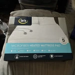 Serta Microfiber Heated Mattress Pad King. Fixed Price $60.00.