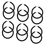 Giantree 12PCS Military Boot Bands, Elastic Straps, Black. Fixed Price $13.57.