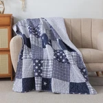 Slpr Americana Pride 50" X 60" Quilted Throw Blanket, Lightweight Patriotic T.... Fixed Price $58.52.