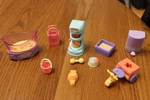 Lot My Littlest Pet Shop Bike Food Treats Bed Bone Dispenser Replacement Accesso. Fixed Price $18.75.