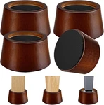 Furniture Raisers Bed Risers - 2 Inch Wooden Circle Heavy Duty Height. Fixed Price $34.49.