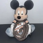 2012 Disney Mickey Mouse Nfl Plush With Blanket Northwest Company Nwt. Fixed Price $21.24.