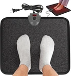 Heated Floor Mat Under Desk For Foot Warmer - Wider 110V Adjustable Temperature. Fixed Price $52.69.