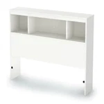 South Shore Spark Bookcase Headboard Pure White For Twin Bed New Box (37B). Fixed Price $78.98.