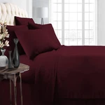1000 Thread Count 100% Cotton Select Bedding Item Us Sizes Wine Pattern. Fixed Price $38.98.