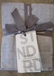 1 West Elm Dobby Dot Standard Sham Platinum New Tags. Fixed Price $15.99.
