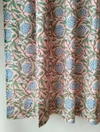 Hand Block Print Cotton Curtain Set Of 2 Panel Window Drape Boho Living Room. Fixed Price $60.00.