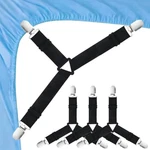 4-20X Triangle Fitted Sheet Strap Clips Grippers Mattress Bed Suspenders Holder. Fixed Price $5.89.