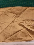 Luxe Versailles Gold 100% Silk Queen Dust Ruffle Bed Skirt 15" Drop 59" Platform. Fixed Price $34.99.